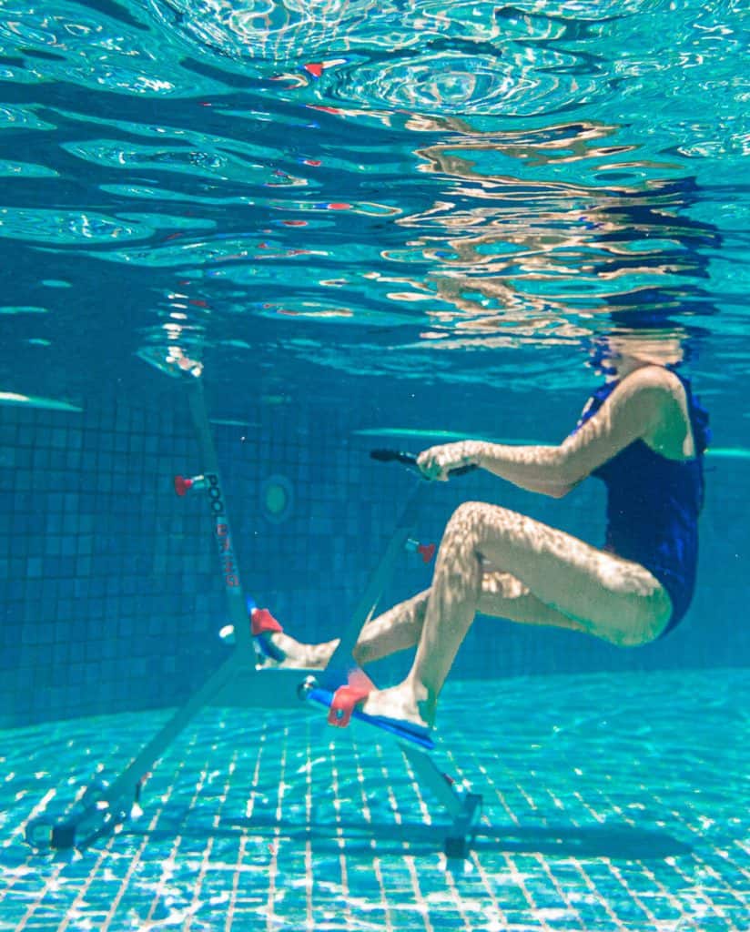 recovering from muscle soreness in water